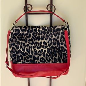 Coach purse and matching wallet